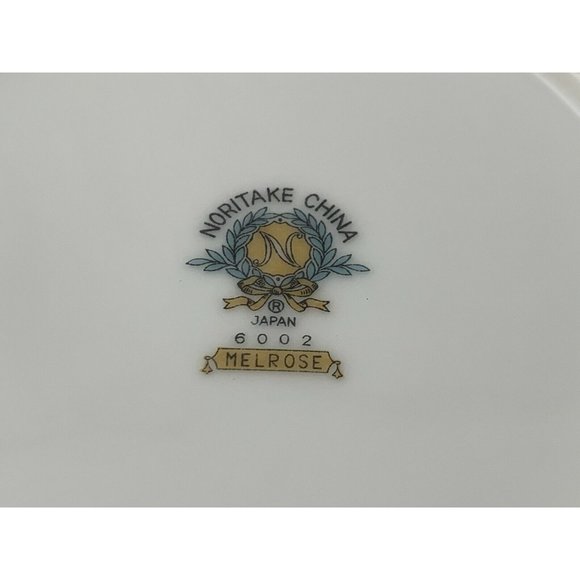 Noritake China Melrose 6002 Pair Bread & Butter Plates 6.25" Japan - Picture 6 of 6